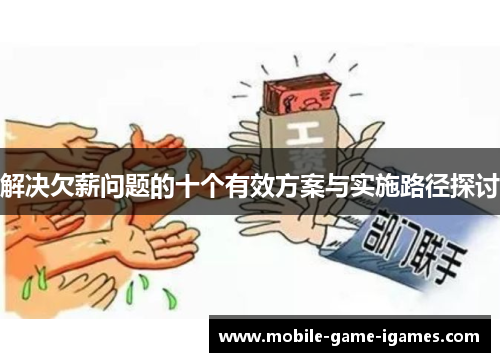 解决欠薪问题的十个有效方案与实施路径探讨